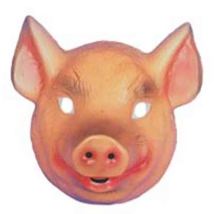 Pig Mask- Plastic