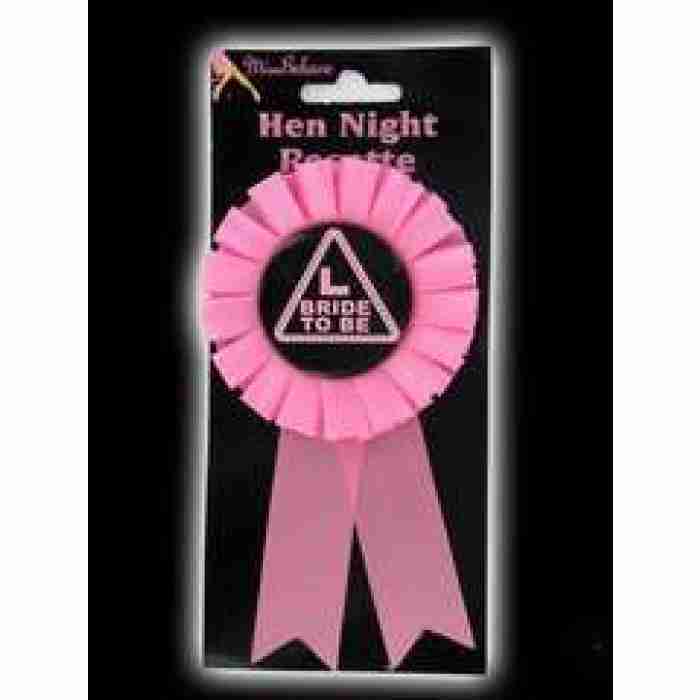 Pink Bride To Be Rosette Ros200 img