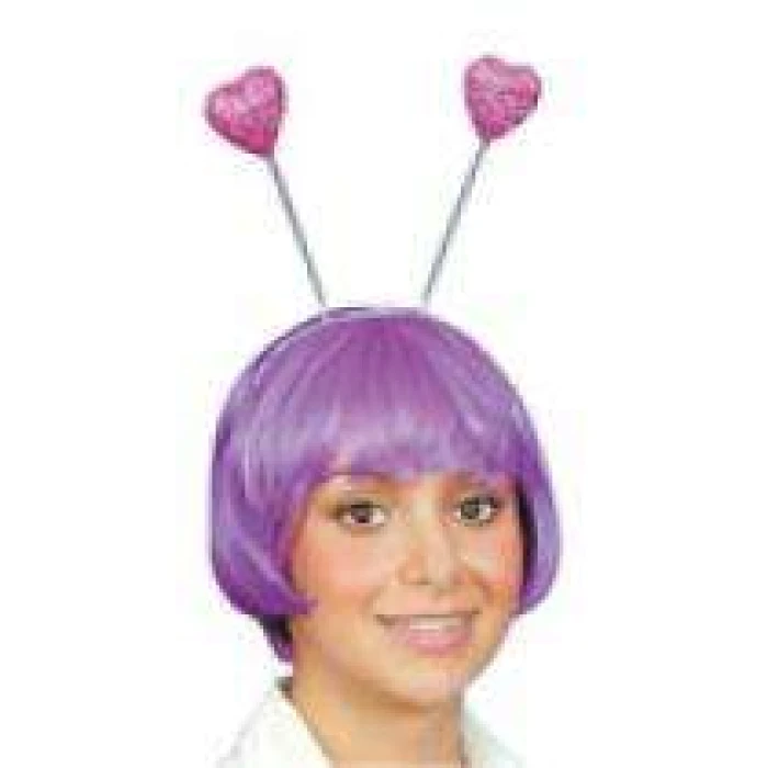 Pink Hearts Head Boppers - Image 1