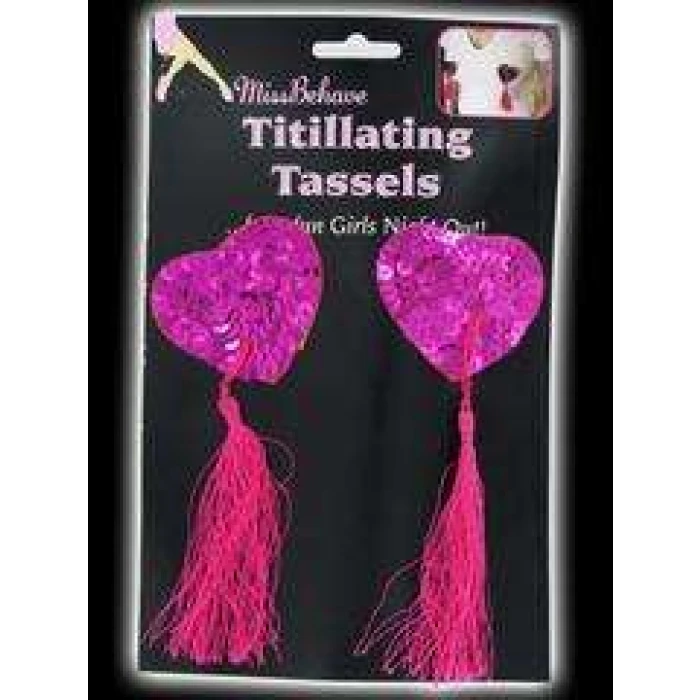 Pink Nipple Tassles - Image 1