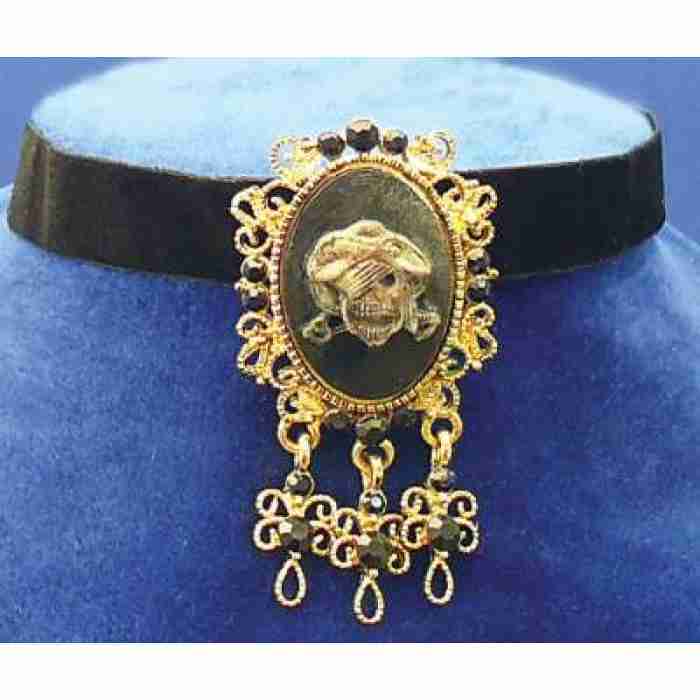 Pirate Cameo Choker 14111Pjpg