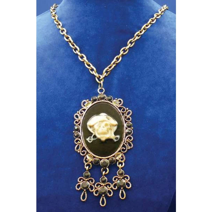 Pirate Cameo Necklace - Image 1