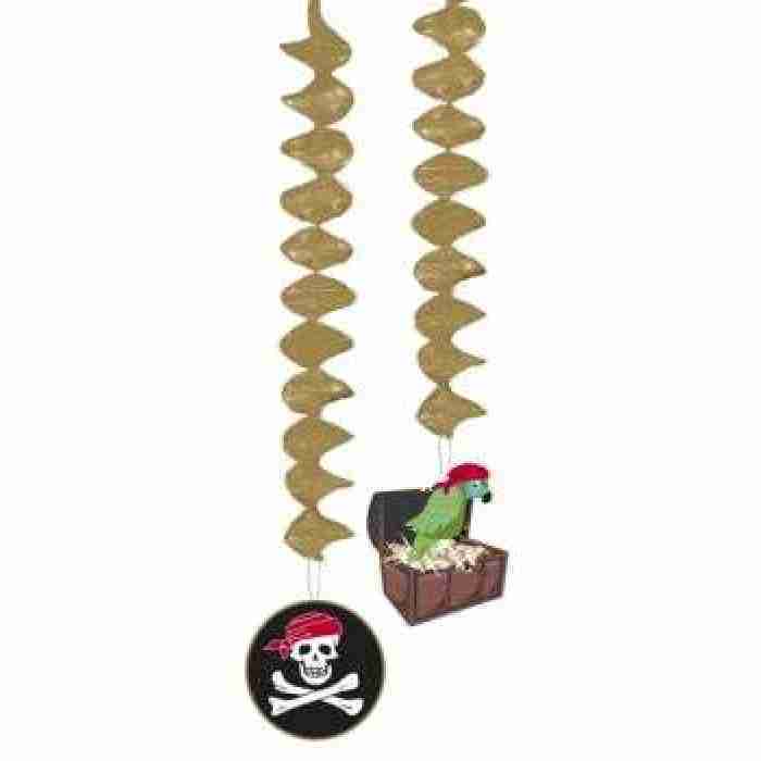 Pirate Decoration Spirals 74188