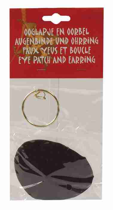 Pirate Eyepatch and Earring Set 74157
