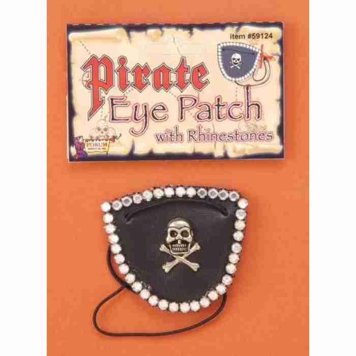 Pirate Eyepatch w Rhinestones 59124