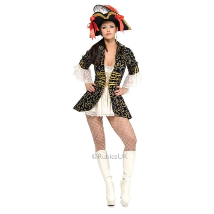 Pirate Hat Black Velvet - Image 1