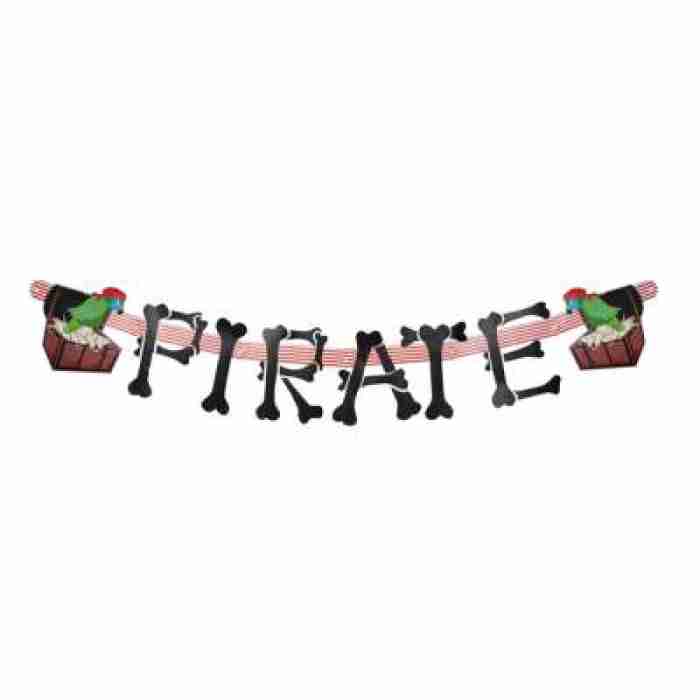 Pirate Letter Banner 74180