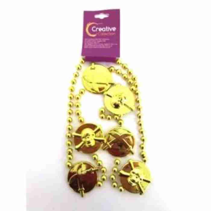 Pirate Necklace Gold A8833G