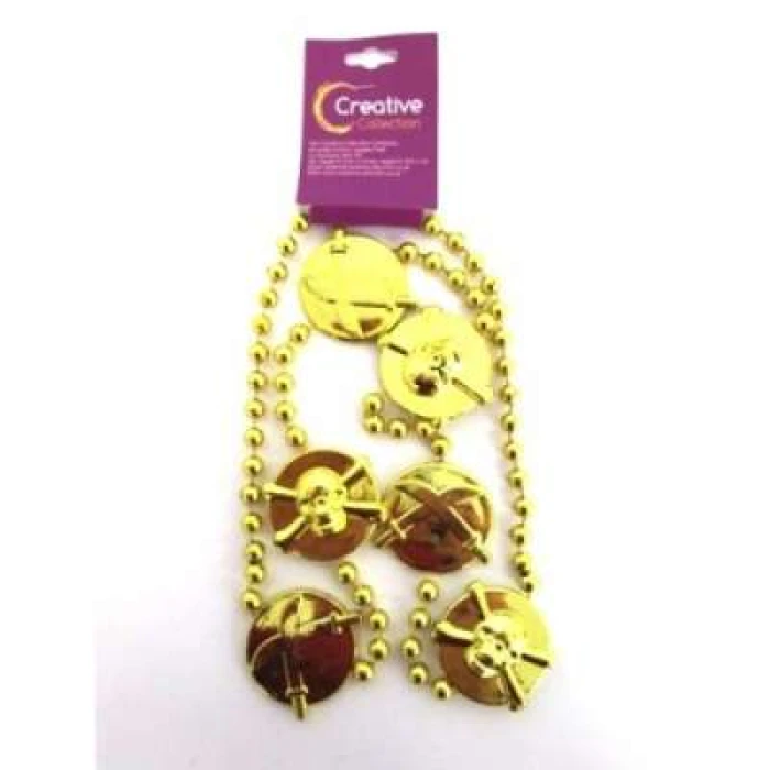 Pirate Necklace- Gold - Image 1