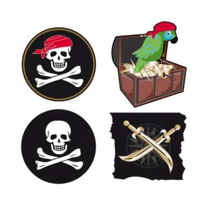 Pirate Wall Decorations - Image 1