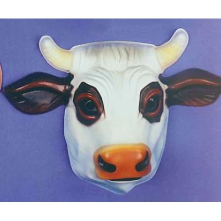 Plastic Cow Mask
