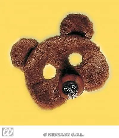Plush Animal Masks - Bear