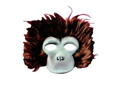 Plush Animal Masks - Chimp
