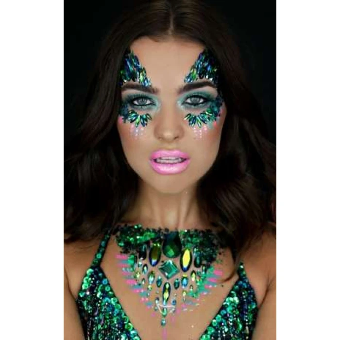Poison Ivy Face Jewel - Image 1