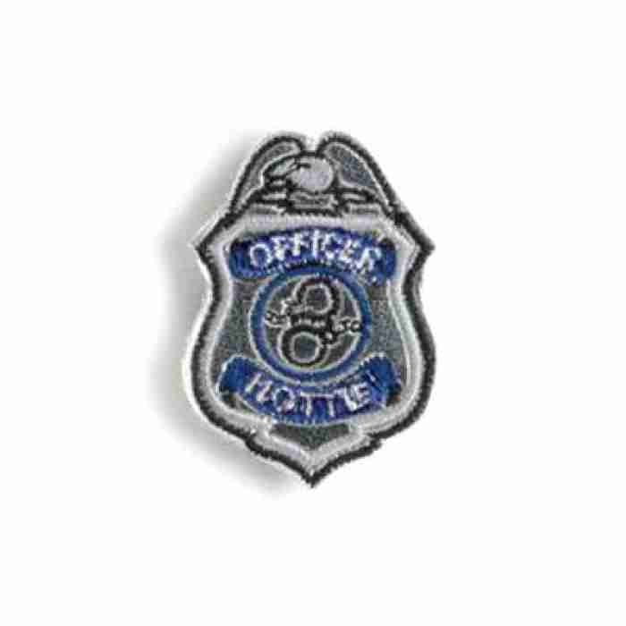 Police Badge Shoe Clip