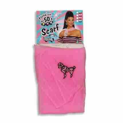 Poodle Scarf - Pink