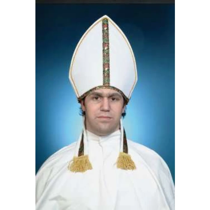 Pope Mitre Hat - Image 1