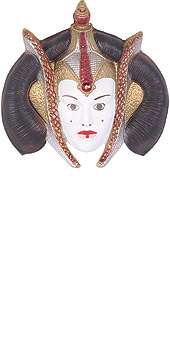 Queen Amidala Adult Plastic Mask 3250q img
