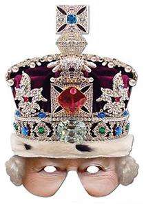 Queen Half Face Mask queen03rub