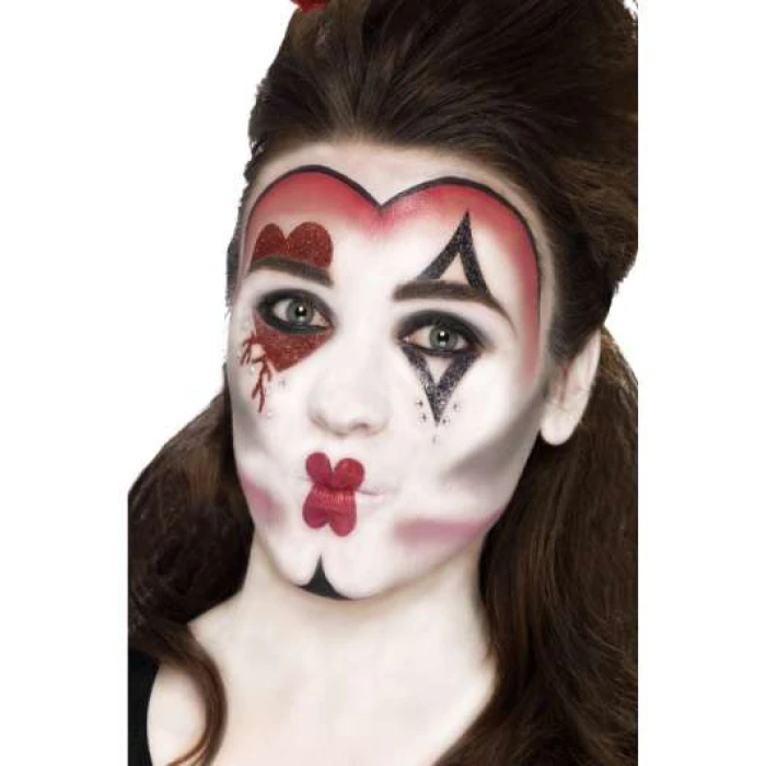 Queen Of Hearts Make Up Kit, with Face Paints - Image 1