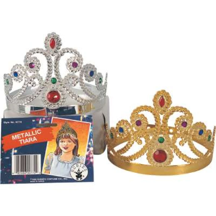 Queens Tiara- Gold Metallic Plated - Image 1