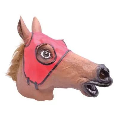 Racing Horse Overhead Mask