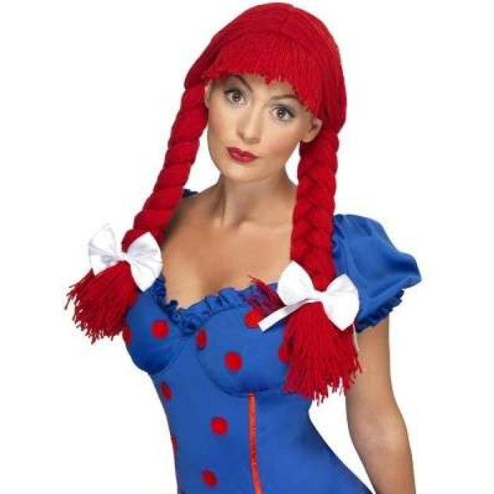 Rag Doll Wig Red 39419 img