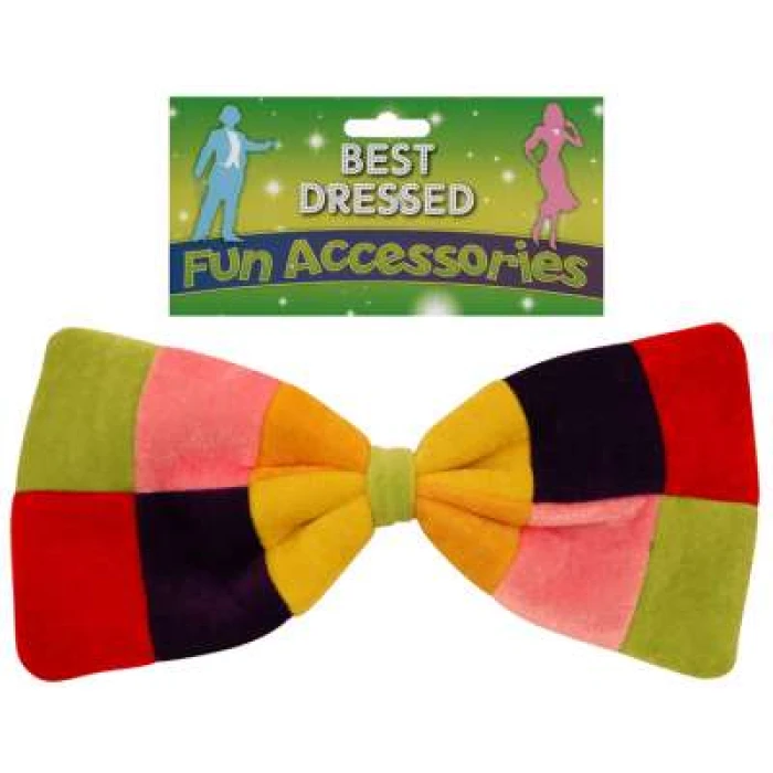 Rainbow Bowtie Large - 36cm - Image 1