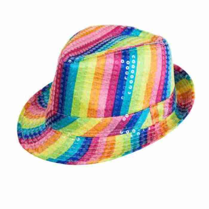 Rainbow Disco Hat AC 9720