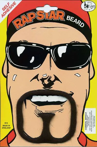 Rap Star Beard & Moustache