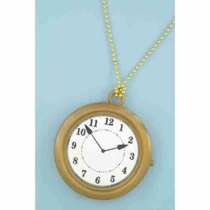 Rapper s Clock Necklace img.