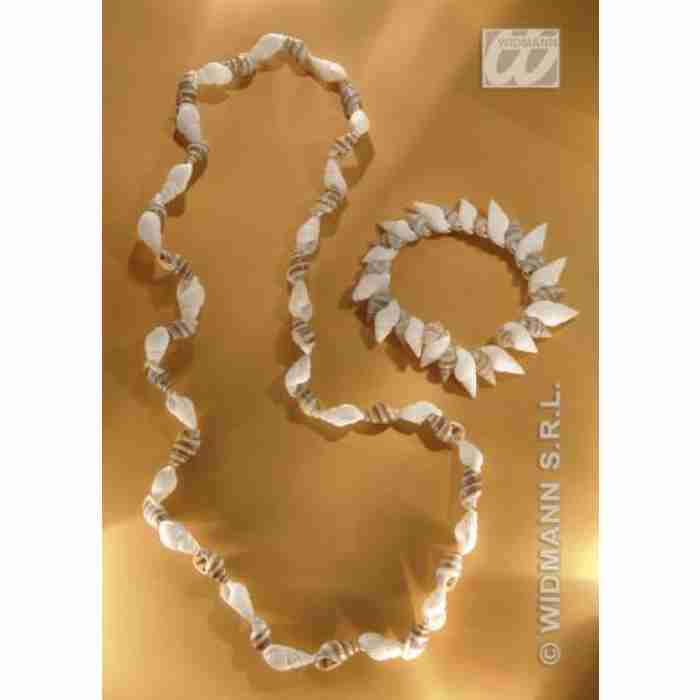 Real Shell Necklace and Bracelet 2405S