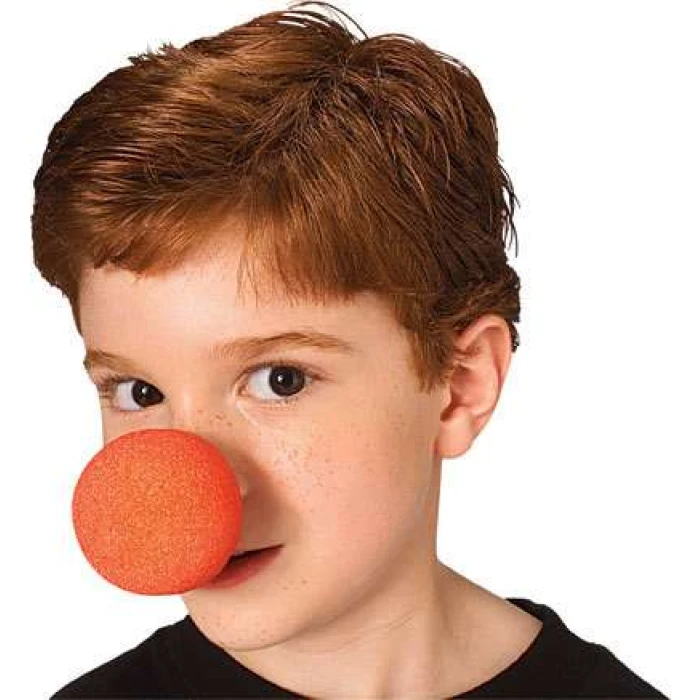 Red Foam Clown Nose - Image 1