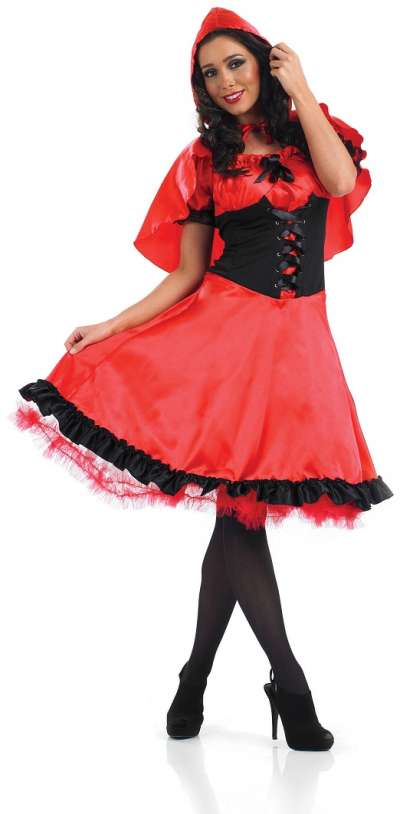 Red Riding Hood Longer Length Dress 3103a