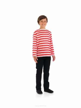 Red White Stripe Jumper