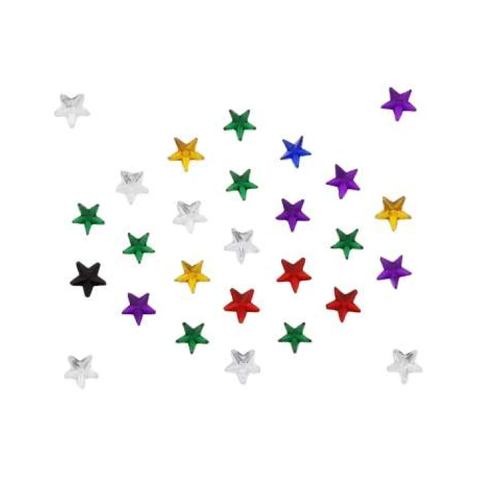 Rhinestone Face Stickers Crystals Multi colors - Image 1