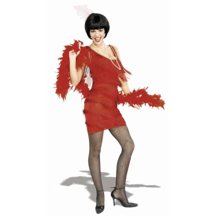 Roarin' Red Flapper Red Dress