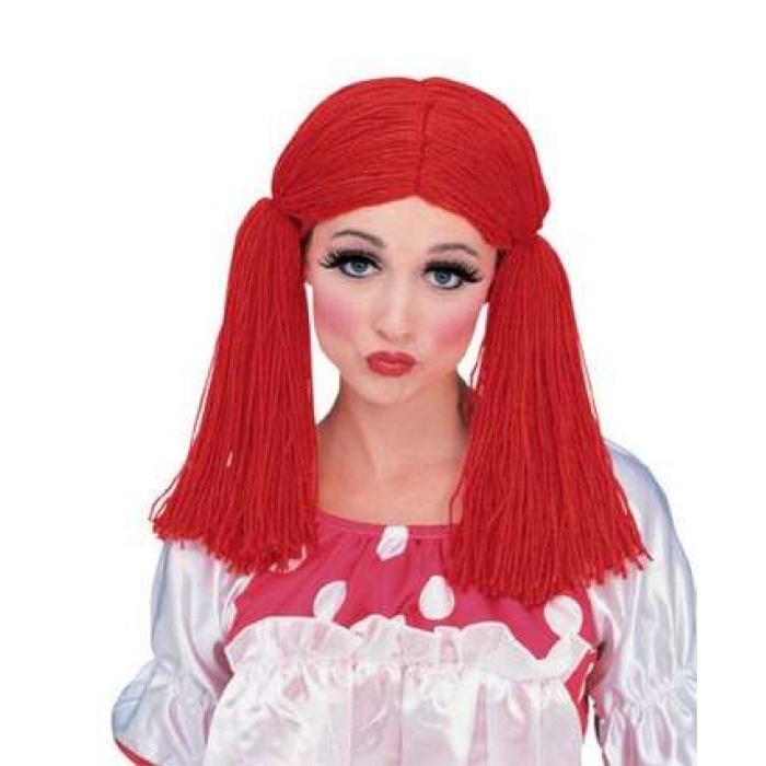 Rog Doll Girl Wig Red 50825 img