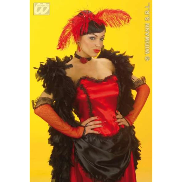 Saloon Gal Gloves - Red - Image 1