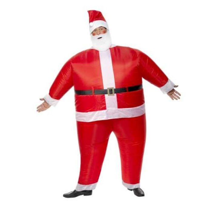 Santa Claus Inflatable Costume 34502 Img