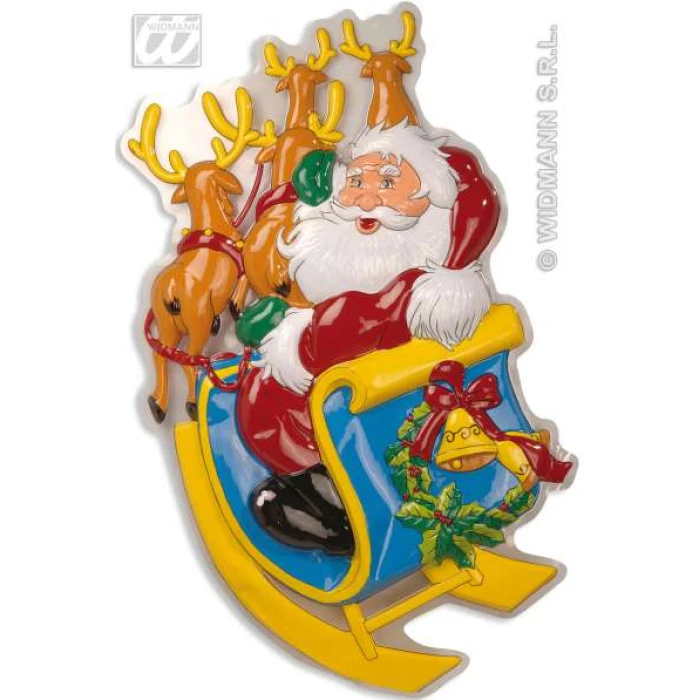 Santa Claus with Raindeer - Image 1