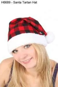 Santa Hat Tartan H6689 Img