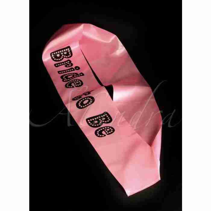 Sash Bride to Be Miss Behave Pink MISS100 img