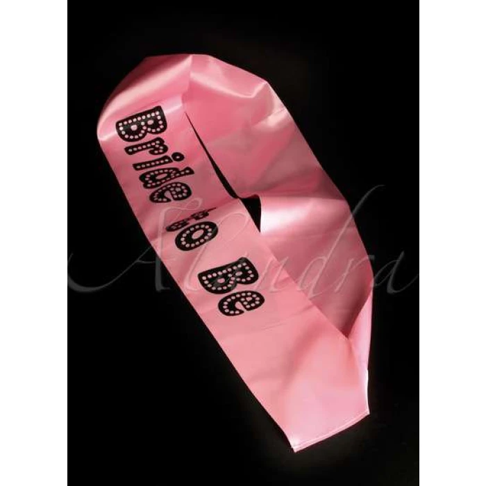 Sash-Bride to Be Miss Behave Pink - Image 1