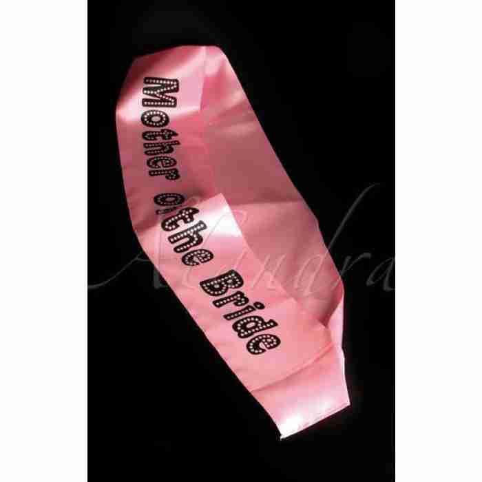 Sash Mother Of The Bride Miss Behave Pink MISS500 img