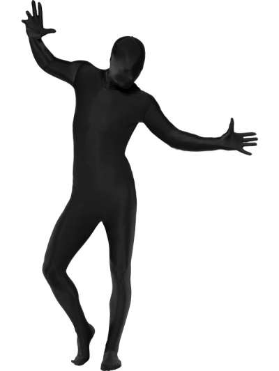 Second Skin Suit Black Adult 39338 img