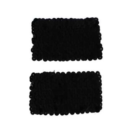 Sequin Wristband Black