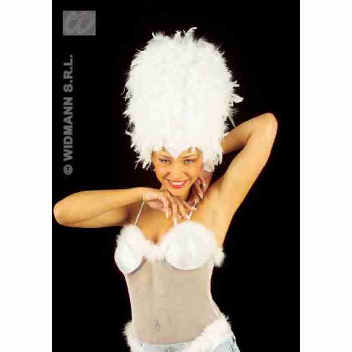 Sequinned Feather Headdress 4723W