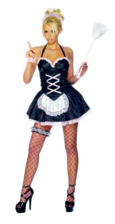 Sexy French Maid Costume 27046