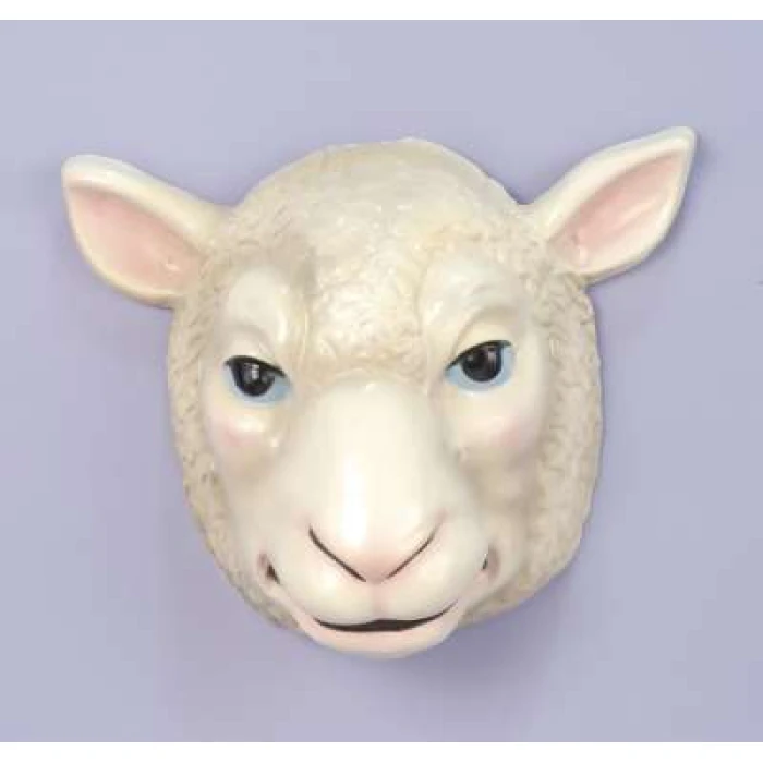 Sheep Mask - Plastic - Image 1